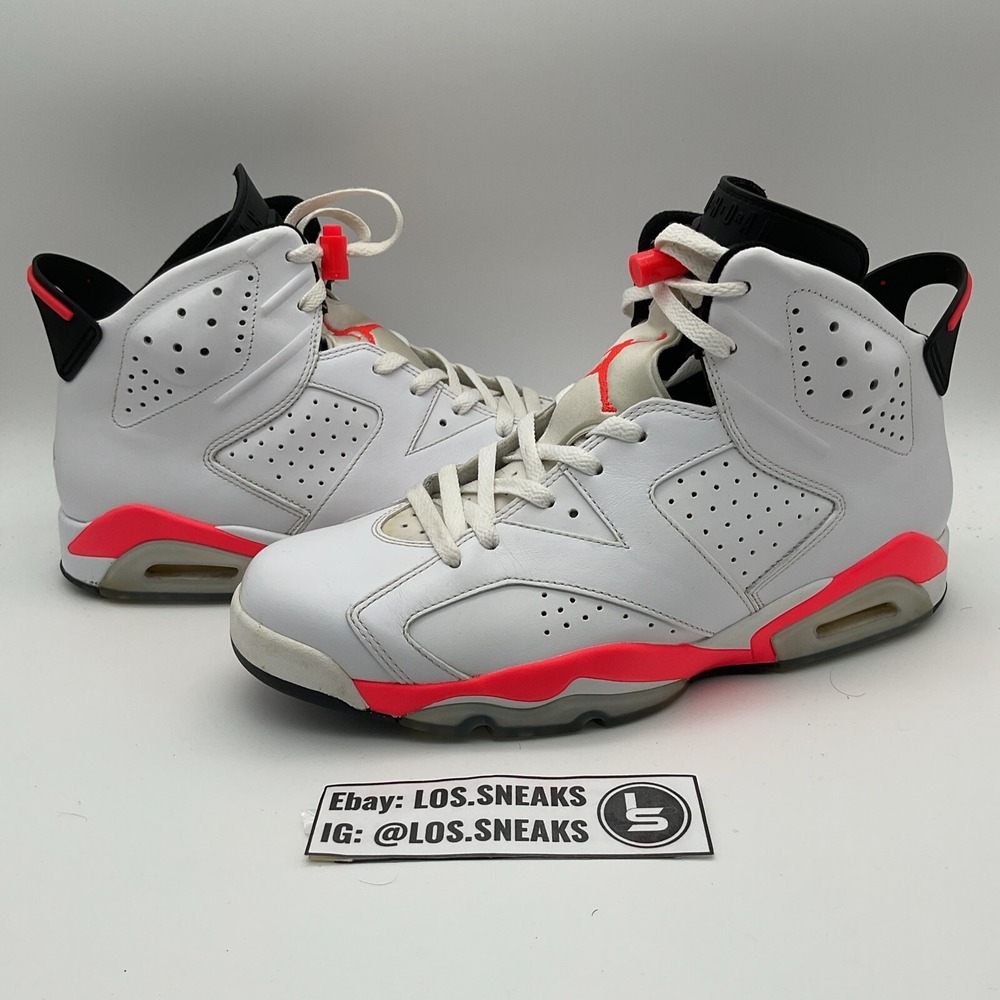 Size 11 - Air Jordan 6 Retro 2014 White Infrared (384664-123)